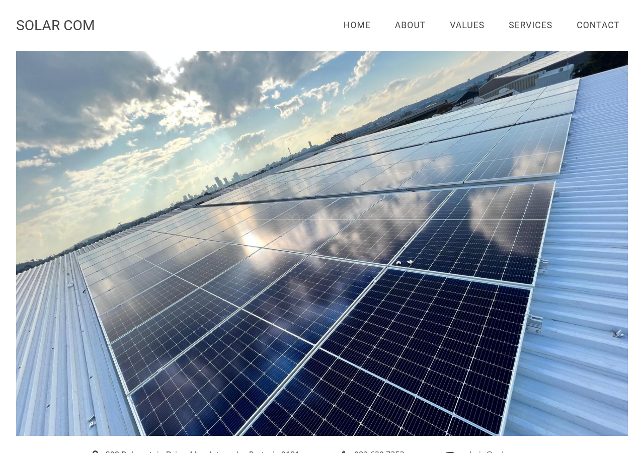 Solar installer — South Africa — before